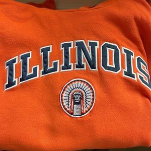 Size small university of Illinois hoodie
